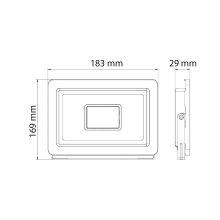 Прожектор світлодіодний PARDUS-50 50W 6400K