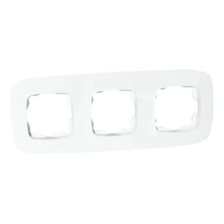 Рамка 3-на білий ELA