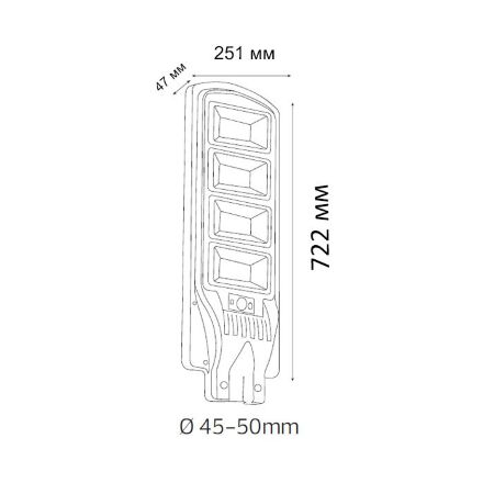 Світлодіодний світильник вуличний GRAND PRO-300