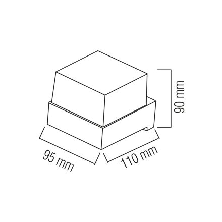 Світильник садово-парковий KING-5/S 5W 4200K чорний