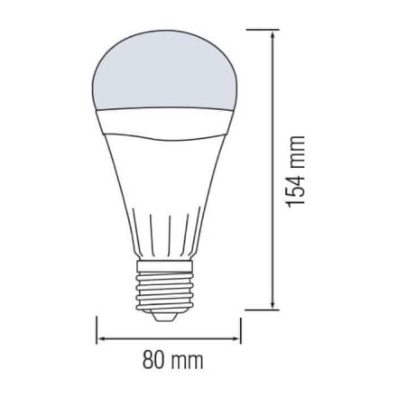 Cвітлодіодна лампа акумуляторна DURAMAX-12 12W E27 6400K