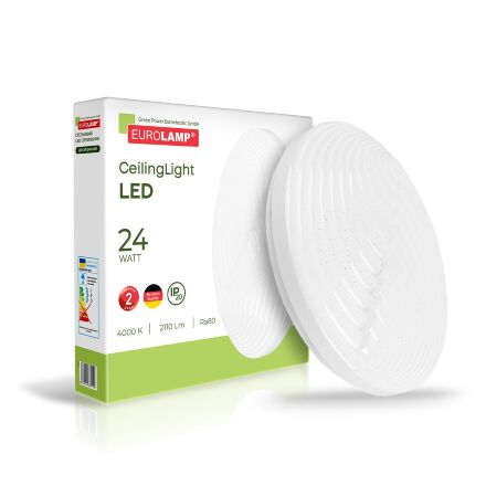 Світильник накладний Eurolamp LED Undulate N31 24W 4000K
