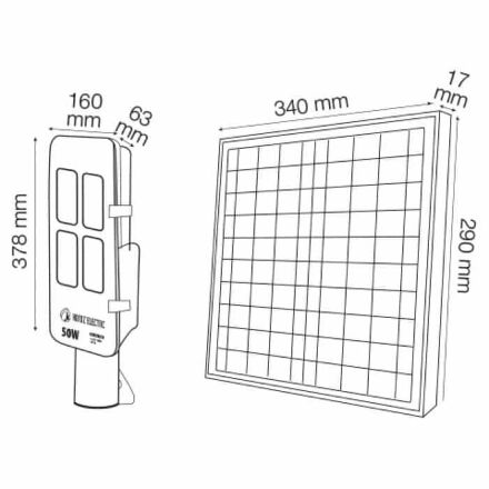 Світлодіодний світильник вуличний LAGUNA-50
