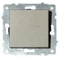 Механізм вимикача 1-клавішний GRANO антрацит