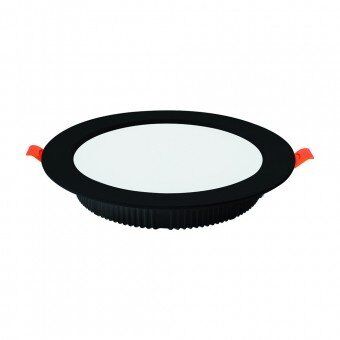 Світлодіодний світильник врізний ALEXA-20 20W 7000К Чорний