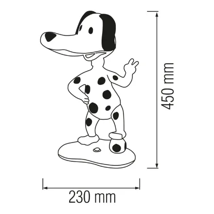 Світильник настільний OSCAR рожевий