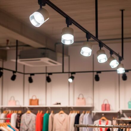 Світильник трековий EUROLAMP для ламп LED GX53 сріблястий