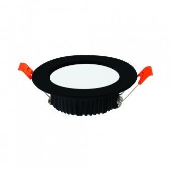Світлодіодний світильник врізний ALEXA-8 8W 7000К Чорний