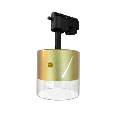 Світильник трековий EUROLAMP для ламп LED GX53 золотистий