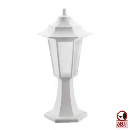 Світильник садово-парковий BEGONYA-1 Е27 білий