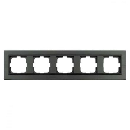 Рамка 5-на QUANTUM антрацит
