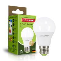 Світлодіодна лампа EUROLAMP LED А60 12W E27 3000K 220V