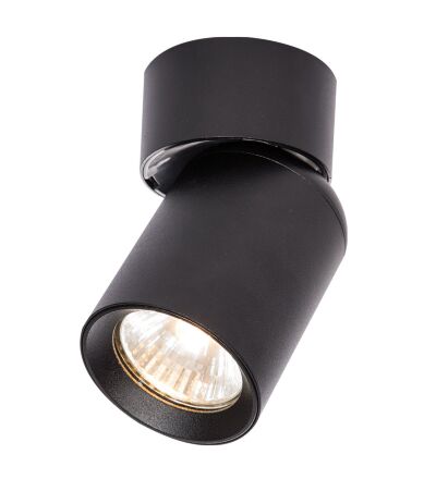 Спотовий світильник EUROLAMP LH new 1х30Вт GU10 чорний метал