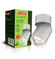 Спотовий світильник EUROLAMP LH new 1х30Вт GU10 білий метал
