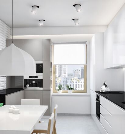 Спотовий світильник EUROLAMP LH new 1х30Вт GU10 білий метал