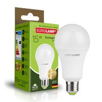 Світлодіодна лампа EUROLAMP LED А70 15W E27 3000K 220V