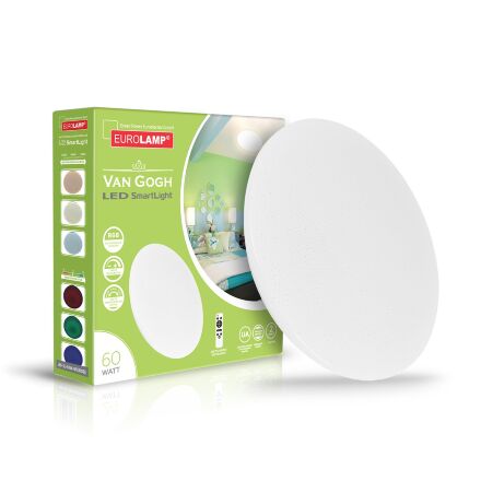 Стельовий світильник Eurolamp LED "СМАРТ ЛАЙТ" Van Gogh 48W 3000K 6500K RGB