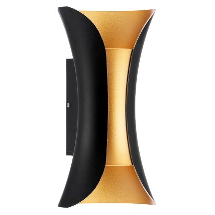 Світлодіодний світильник садово-парковий MARVEL-10 чорний з золотом