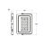 EUROLAMP LED SMD Прожектор чорний з радіатором 50W 5000K