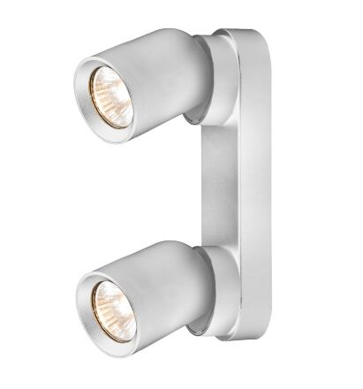 Спотовий світильник EUROLAMP LH new 2х30Вт GU10 білий метал