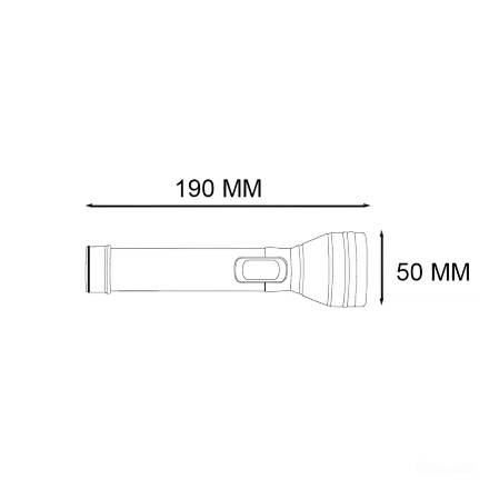 Ліхтарик ручний TORRES-2 2W