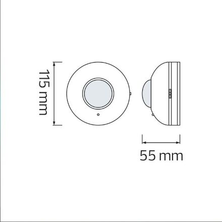 Датчик FOCUS чорний