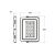 EUROLAMP LED SMD Прожектор чорний з радіатором 100W 5000K
