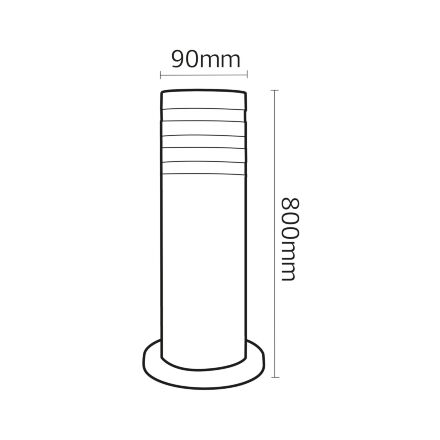 Світильник садово-парковий PALMERA-4 Е27
