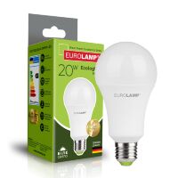 Світлодіодна лампа EUROLAMP LED А75 20W E27 4000K 220V
