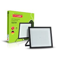 EUROLAMP LED SMD Прожектор чорний з радіатором 150W 5000K