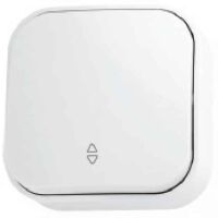 Вимикач прохідний 1-клавішний білий EVA Вимикач прохідний 1-клавішний білий EVA