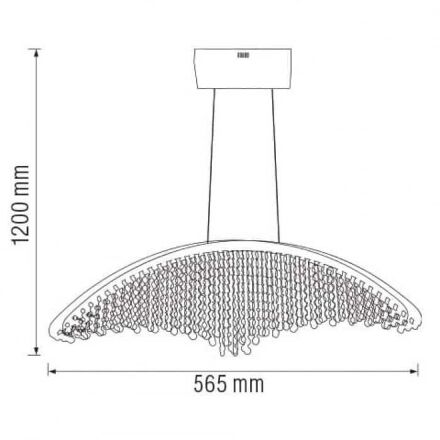 Світлодіодна люстра VOYAGER-18 18W