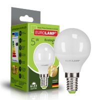 Світлодіодна лампа EUROLAMP LED G45 5W E14 4000K 220V