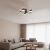 Люстра стельова Eurolamp Iron Glow 5xGX70 чорна