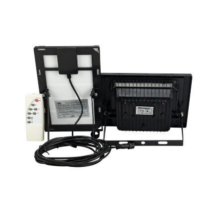 Прожектор світлодіодний з сонячною панеллю TIGER-25 25W 6400K