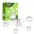 Люстра стельова Eurolamp Iron Glow 5xGX70 біла