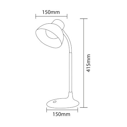 Світильник настільний LED AYSU 10W білий