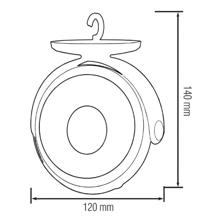 Світлодіодний світильник аварійний VOLLER 10W