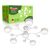 Люстра стельова Iron Glow 6xGX70 біла