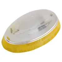 Світильник пластиковий Овал Нінова бук