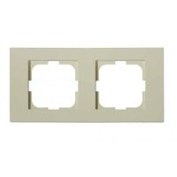 Рамка 2-на кремова GRANO