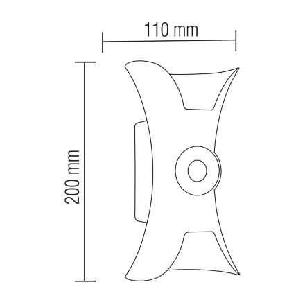 Світлодіодний світильник садово-парковий SCADA