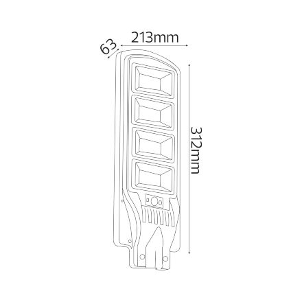 Світлодіодний світильник вуличний GRAND-50