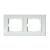 Рамка 2-на біла MINA