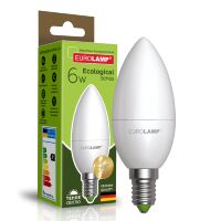 Світлодіодна лампа EUROLAMP LED CL 6W E14 3000K 220V