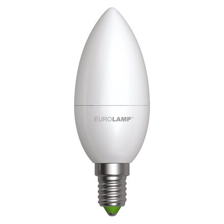 Світлодіодна лампа EUROLAMP LED CL 6W E14 3000K 220V