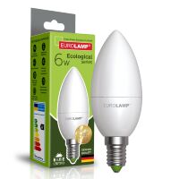 Світлодіодна лампа EUROLAMP LED CL 6W E14 4000K 220V