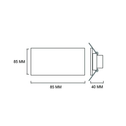 Корпуси під лампу AZELYA-1 білий-чорний