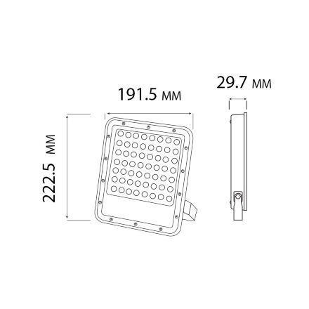 Прожектор світлодіодний PALLAS-100 3CCT