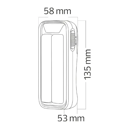 Світлодіодний світильник аварійний FORLAN 10W